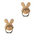 thumbnail image 3 of braveheart Cute Rabbit Aluminum Alloy Phone Stand Tablets Hand Grip Kickstand Mount Holder gold 2Set, 3 of 6