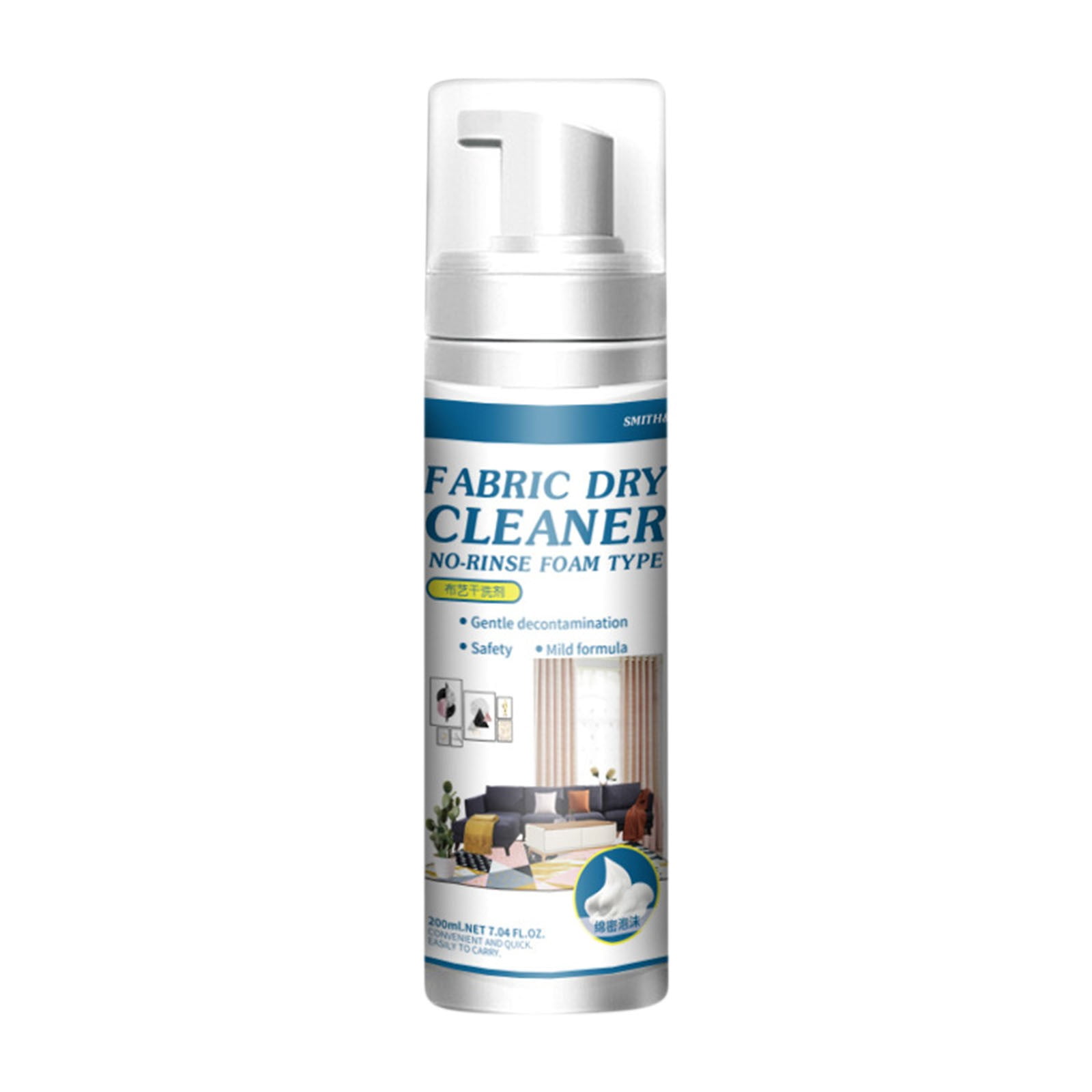 YFGEFTR Dry Cleaning Agent, Carpet Cleaner Spray, Deeply Penetrates Water Safe Fabric & Fibers of Upholstery, Clothing, Rugs & Carpeting