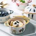 thumbnail image 1 of Baohd Colorful Ceramic Bowls Set For Vibrant Table Settings Ceramic Souffle Baking Bowls Steam Soup Bowl Bubble Fish, 1 of 6