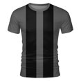 thumbnail image 2 of BOBOGOJP T-Shirts Graphiques pour Hommes Manches Courtes Sport Décontracté (Gris,TTG), 2 of 4