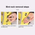 thumbnail image 1 of Pet  Carrier Bird Travel Bag Backpack Space  Transparent Backpack Breathable  Backpack, 1 of 1