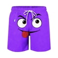 thumbnail image 2 of Swim Trunks for Boys Toddler Solid Color Cute Print Breathable Shorts with Pocket 1Pc, 2 of 7