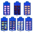thumbnail image 2 of 100PCS Fake Nails Tips Clear Acrylic Nail Tips Full Cover False Nail Artificial Nails Coffin, 2 of 8