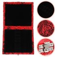 thumbnail image 1 of BEADCEST 1Pack Red Wooden Oboe Reed Case for Musicians with Elegant Appearance 3.6X3.1X0.8In, 1 of 6