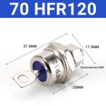 thumbnail image 1 of 1Pc 85A/40A/25A 1200V Positive Cathode/Negative Anode Stud Mount Diode Rectifier, 1 of 1