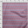 thumbnail image 2 of oneOone Cotton Poplin Fabric Geometric Ikat Printed Fabric 1 Yard 42 Inch Wide, 2 of 4