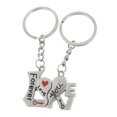 thumbnail image 1 of Unique Bargains 2 Pcs Porte-Clés Intime Amoureux pour Couple, 1 of 1