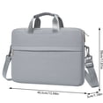 thumbnail image 3 of TIMIFISLaptop Bag Messenger Shoulder Bag For Laptop Or Tablet Sleek Lasting And Water-Repellent Fabric, 3 of 8