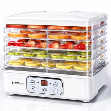 5-Tray BPA-Free Food Dehydrator, Electric Dryer Dehydrators Machine with 72H Timer, Precision Temp Control 35-70°C and Overheat Protection for Jerky, Fruit, Vegetables, Herbs