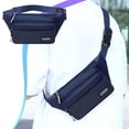 thumbnail image 1 of Sac de Poitrine / Sac Bandoulière / Sac Banane / Sac Messager à Grande Capacité à Compartiments Multiples pour Hommes / Sac de Voyage et de Mise en Forme en Nylon Imperméable / Randonnée et Usage Quotidien, 1 of 6