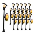 thumbnail image 2 of Milaget 20Pcs 1/100 Outdoor Pathway Lantern Post,Micro Landscape Mini Street Post Lights D, 2 of 9
