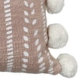 thumbnail image 3 of Coussin décoratif en coton blush hometrends, 3 of 4