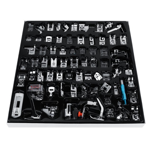 Coudre le Pied de Presseur de Machine, 72pcs Machine à Coudre de Ménage Machine à Coudre Presser Sew Machine Presser Kit Next-Gen Conception