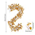 thumbnail image 3 of Fall Maple Leaf Garland 6.5ft/Piece Artificial Fall Garland Thanksgiving For Home Wedding Party Christmas, 3 of 6