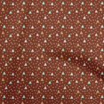 thumbnail image 1 of oneOone Cotton Cambric Maroon Fabric Geometric Sewing Craft Projects Fabric Prints By Yard 56 Inch Wide, 1 of 5