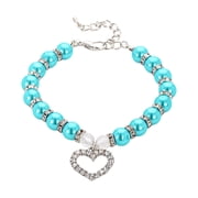 Rinsvye Pearls and Dog Pet Adult Dog Food Small Breed Senior Dog Chain Cat Adjustable Soft Dog Treats Small Dogs Dog Flash Dog