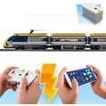 thumbnail image 3 of LEGO City Passenger Rc Train Toy, Construction Track Set for Kids, 3 of 9
