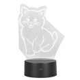 thumbnail image 2 of Mgaxyff 3D Cat Lamp,3D Light,3D Cat Lamp 3D LED Adjustable Colors Soft Warm Light Safe Durable Easy Operation USB Or Battery 3D Night Light, 2 of 8