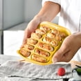 thumbnail image 1 of EGNMCR Silicon Sausage Moulds For Home Use Children's Supplements Meat Sausage Steam Sausage Ham Baking Grinder Homemade Steamable Suitable For Adults And Children Patisserie containers, 1 of 6