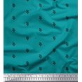 thumbnail image 1 of Soimoi Cotton Poplin Fabric Branches Artistic Decor Fabric Printed Yard 56 Inch Wide, 1 of 3