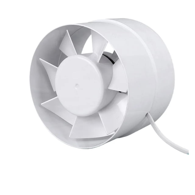 4/6 Inch Inline Duct Fan Air Ventilator Metal Pipe Ventilation Exhaust Mini Extractor Bathroom Toilet Wall Fans ,High Power