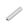 thumbnail image 3 of Unique Bargains M4x40mm Female to Female Hex Nickel Plated Spacer Standoff 5pcs, 3 of 4