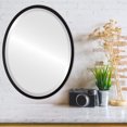 thumbnail image 2 of London Framed Oval Mirror - Matte Black - 23" x 29", 2 of 7