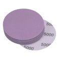 thumbnail image 1 of Unique Bargains 10 Pack 3-Inch Purple Sanding Discs 5000 Grits Hook & Loop Professional Aluminum Oxide Sandpaper, 1 of 5