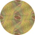 thumbnail image 1 of Ahgly Company Tapis d'Intérieur Ronds Transitionnels Brun Pâle Lavables à la Machine, 3 Pieds Rond, 1 of 7