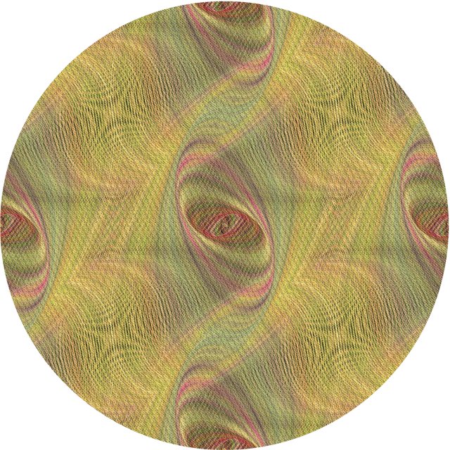 Ahgly Company Tapis d'Intérieur Ronds Transitionnels Brun Pâle Lavables à la Machine, 3 Pieds Rond