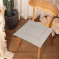 thumbnail image 4 of Multi-Color Linen Sponge Cushion Chair Pad - Linen Cushion Pad For Home Furnishings - Chair Cushion Seat Pad For All Seasons, 4 of 8