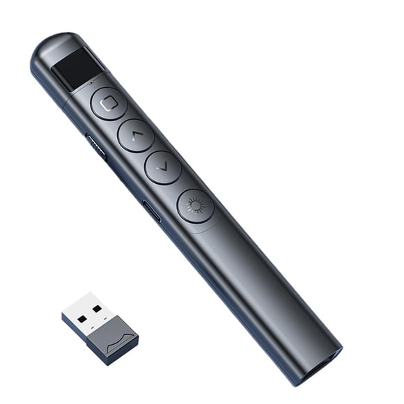 PPT Remote Control Pen Chargeable Teaching Demonstration Presentation✨1 R0W0