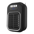 thumbnail image 4 of veasfak Wall Outlet Space Heater Electric Space Heater Overheat Protection Wall Mounted Black, 4 of 9