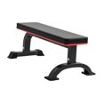 thumbnail image 2 of Lipstore Flat Weight Bench Adults Workout Bench for Home Gym for Bench Press Dumbbell Black, 2 of 8