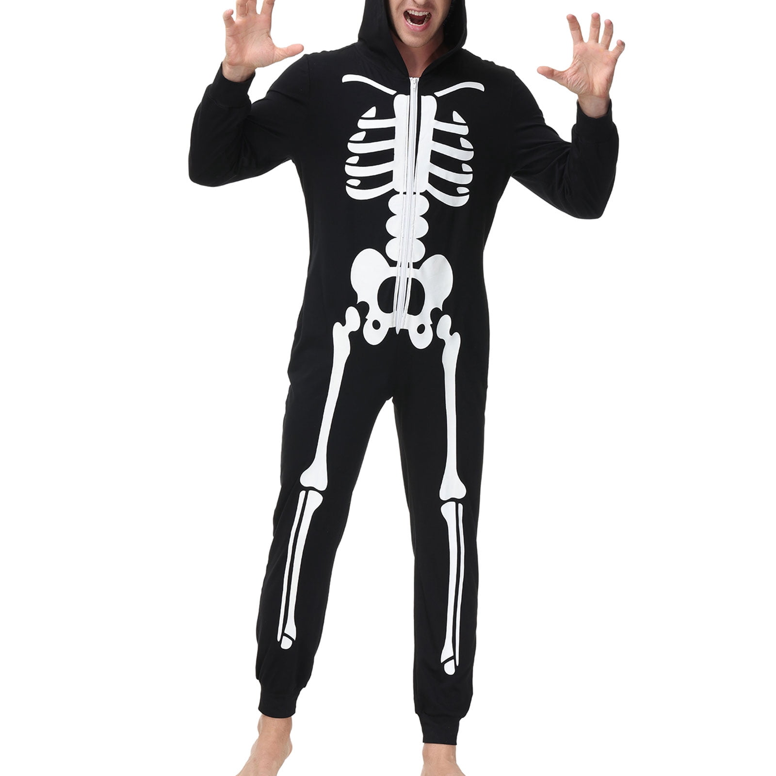Family Matching Pajamas Halloween One Piece Jumpsuit Pants Romper