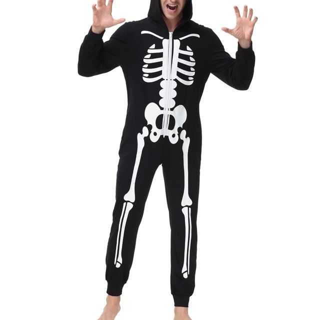 Pyjamas Assortis pour la Famille Halloween Combinaison une Pièce Pantalon Barboteuse