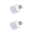 thumbnail image 2 of maskred Lampe à Prise USB 6500K 3000K Table Ordinateur Chargement DEL Lampe de Lecture Blanc 2 Ensembles, 2 of 6