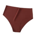 thumbnail image 1 of Culottes Sans Coutures pour Femmes Taille Haute Invisibles Bikini Extensible Soyeuses Douces, 1 of 6
