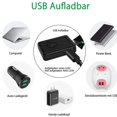 thumbnail image 4 of LED Bracelet Reflective Band Adjustable  Light Up Armbands for Jogging, Running and Cycling, USB Rechargeable, 3 Lighting Modes, 4 of 7