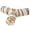 Beige, variant on Cat Tunnel Interactive Play Tube with Crinkle Sound and Y Shape Design for Indoor Use