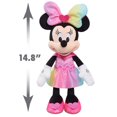 thumbnail image 3 of Disney Junior Minnie Mouse Sparkle and Sing Minnie Mouse, 13 Inch Feature Plush with Lights and Sounds, 3 of 8