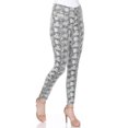 thumbnail image 3 of White Mark Pantalon pour Femme en Faux Suède à Imprimé Serpent, 3 of 5