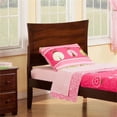 thumbnail image 2 of Leo & Lacey Modern Solid Hardwood Twin Panel Headboard in Walnut, 2 of 3