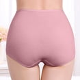 thumbnail image 4 of Women High Waist Postpartum Panties Full Coverage Soft Comfort Briefs, 4 of 6
