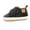 Black, variant on YOUSNH Baby Girls Boys Walkers Shoes Sneaker Leather Soft Anti-Slip Rubber Sole Kids Shoes White 4