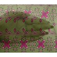 thumbnail image 4 of oneOone Viscose Chiffon Fabric Floral Block Print Fabric BTY 42 Inch Wide, 4 of 4