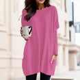 thumbnail image 2 of 2025 Femmes Automne et Hiver Femmes Course Manches Longues Confortable Col Rond Long Col Roulé T-Shirts pour Femmes Manche Longue T-Shirt Femmes Chemises Haut de Compression Poche Manches Bouffantes Imprimé, 2 of 5