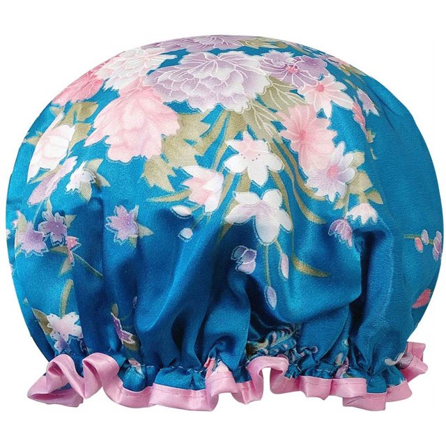 ORUYROP allydrew Capuchons de Douche Imperméables Réutilisables Côté Sauvage pour les Cheveux Longs, Oeillets