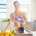 thumbnail image 1 of CQCYD Portable Juicer Machine, USB Rechargeable Automatic Separator, Fresh Fruit Vegetable Extractor with Cleaning Brush, Compact Citrus Squeezer for Orange and Travel, 1 of 6