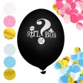 thumbnail image 1 of RENACLIPY 1Set Gender Reveal Balloon Set with Confetti and Latex for Photo Backdrop Decor, 1 of 8